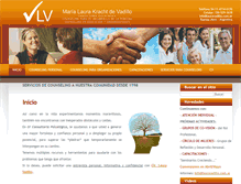 Tablet Screenshot of lauravadillo.com.ar